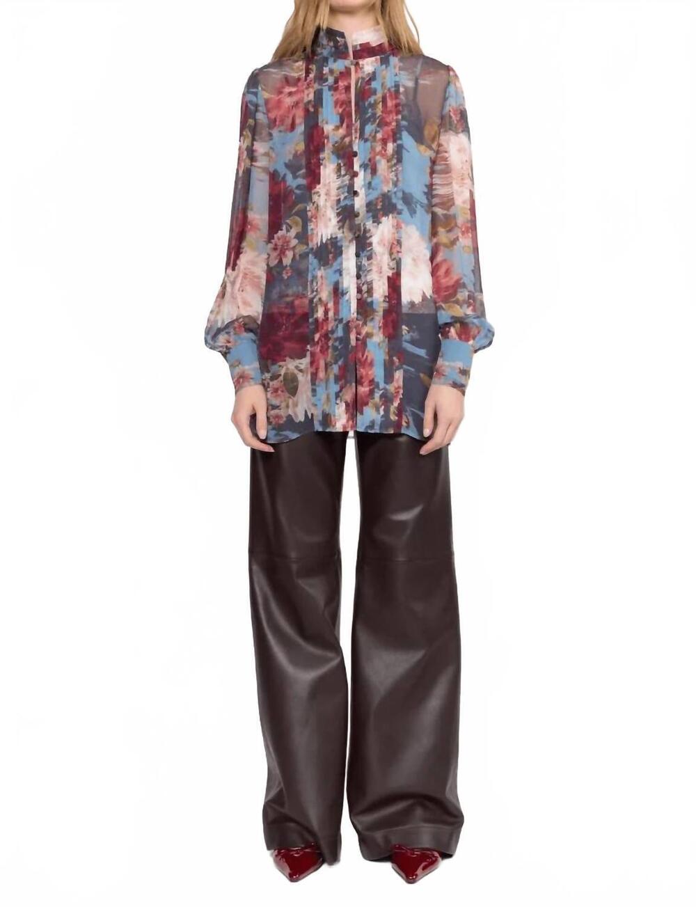 NEW CHRISTY LYNN dane top in sky garden